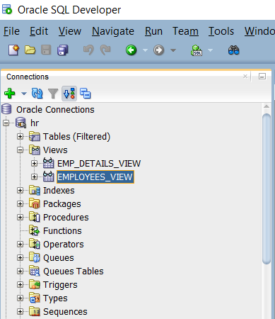 oracle create view
