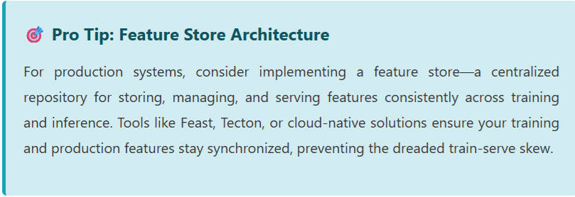 feature store architech