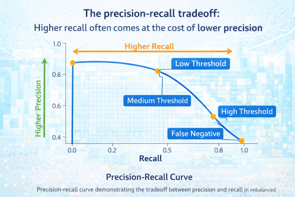 precision - recall tradeoff